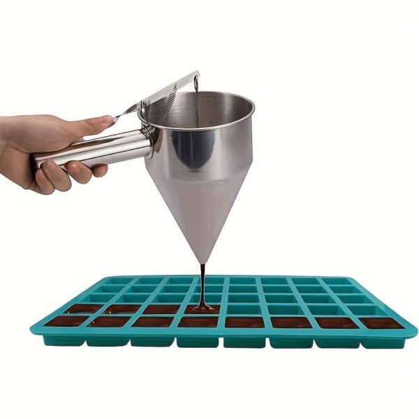 Molde de Silicona Cuadrado, Molde de Silicona para Mini Cubos, Adecuado para Chocolate